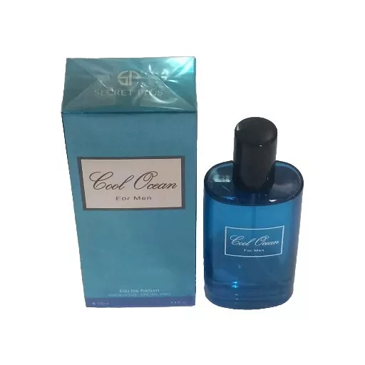Cool Ocean For Men Eau De Parfum 3.4 Oz Casual Fragrance - $12.97