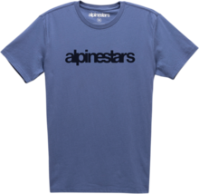 Alpinestars Mens Heritage Word T-Shirt Tee Shirt Blue Medium - £23.80 GBP
