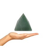 Pyramid Natural Green Aventurine Crystal Quartz Point Rare Spiritual Hea... - £27.89 GBP