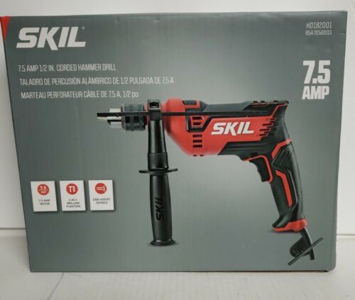 NEW SKIL 7.5-Amp 1/2-Inch Corded Hammer Drill - HD182001 - $63.76