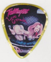 TED NUGENT 2007 LOVE GRENADE TOUR TOUR GUITAR PICK - UNCLE TEDDY - $373.45 MXN