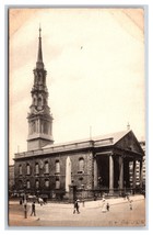 S.Paul Chapel Trinità Chiesa New York Città Nyc Ny Unp Fototipia DB Cartolina - £3.51 GBP