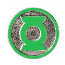 DC Comics Green Lantern Colored Metal Pewter Lantern Logo Lapel Pin NEW UNUSED - $7.84