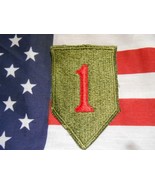 VIETNAM ERA US ARMY 1ST INFANTRY DIVISION BIG RED ONE PATCH C/E - £5.49 GBP