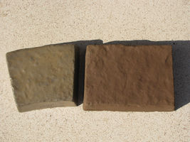 #338-005-BN: 5 lbs. Chocolate Brown Concrete Color make Stone Pavers Tile Brick  image 4