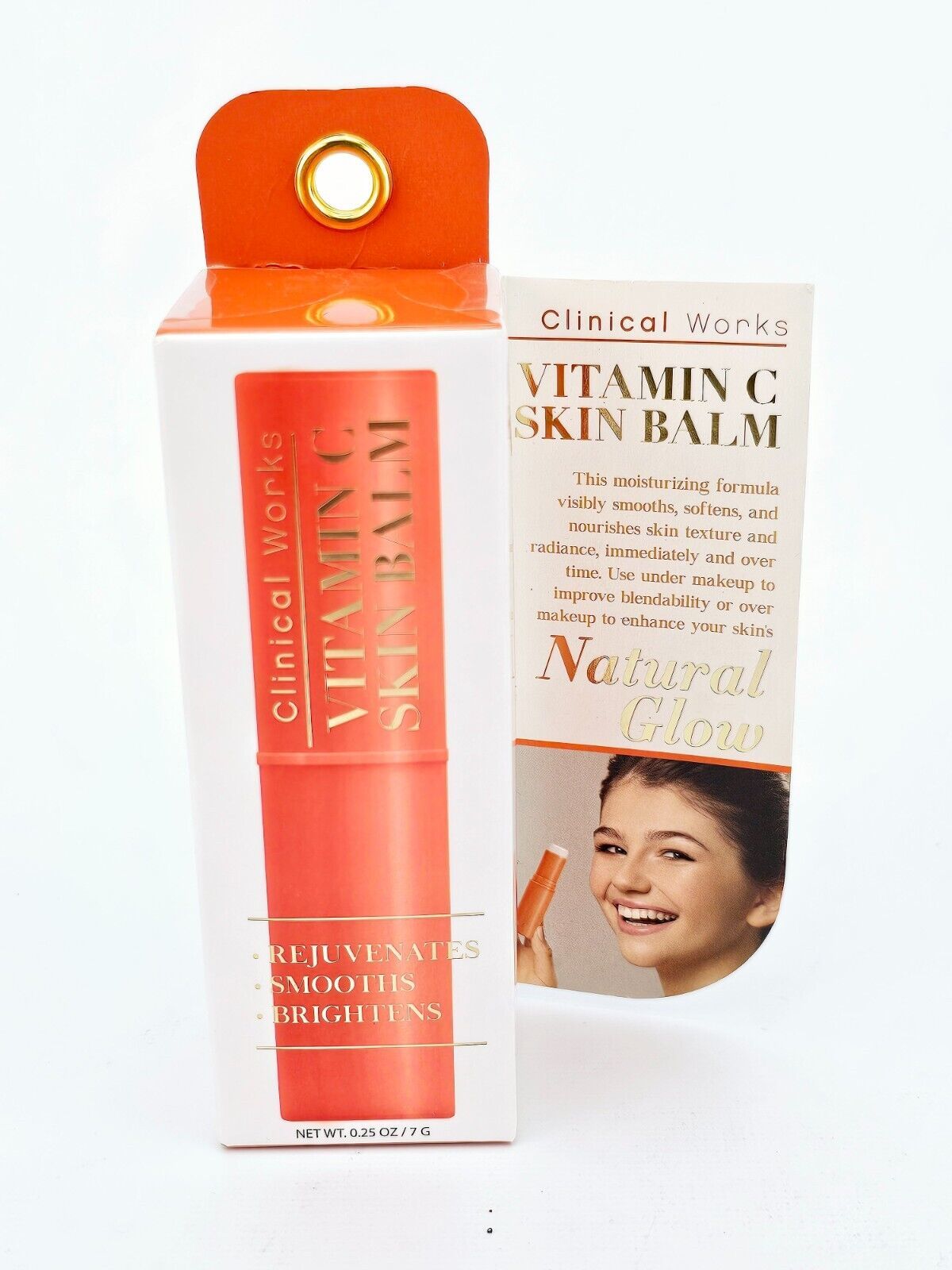 Clinical Works Facial Vitamin C Skin Balm Stick Moisturize Soften 0.25 oz - $18.33