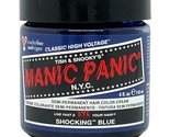 Manic Panic Semi-Permanent Hair Color Cream Shocking Blue 4 Oz - £9.35 GBP