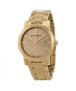 Burberry BU9134 Light Champagne Dial Light Gold-Tone Ladies Watch - $234.99