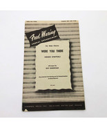 Fred Waring Choral Arrangement Were You There For Male Chorus 1943 - $14.84