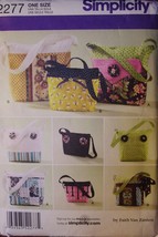 Pattern 2277 Make Awesome Tote Bags Three Sizes - $5.99