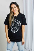mineB Full Size Butterfly Graphic Tee Shirt - £23.99 GBP