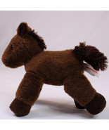 Aurora Plush Brown Pony Horse Toy With White Star On Head 7&quot; In Length V... - $9.70