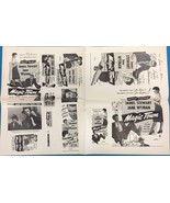 MAGIC TOWN Jane Wyman  vintage theater owners 12&quot; x 19&quot; ad sheet circa 1947 - $13.56 CAD