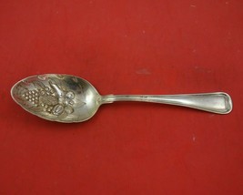 Old French by Gorham Sterling Silver Berry Spoon with Fruit in Bowl 8 3/8&quot; - £147.37 GBP