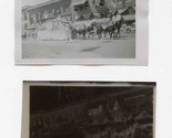 Horse Drawn Parade Float Photo &amp; Negative Baker Oregon 1930&#39;s  - £19.44 GBP
