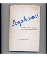 Evans - SCRIPTEASERS - 1958 1st hb/dj - scarce signed copy - £14.38 GBP