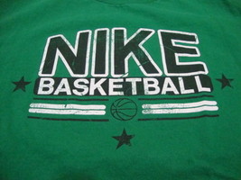 Nike Name Brand Apparel Basketball Sports Apparel Workout Gym Green T Shirt L - £13.50 GBP