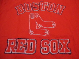 MLB Boston Red Sox Major League Baseball Fan Apparel Soft Red T Shirt XL - £14.55 GBP