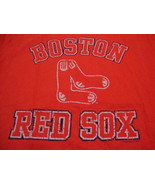 MLB Boston Red Sox Major League Baseball Fan Apparel Soft Red T Shirt XL - £14.39 GBP