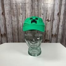 Minecraft Hat Cap Jinx SnapBack Baseball Green Youth One size adjustable - $10.40