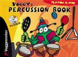 Voggy&#39;s Percussion Book/CD Set For Kids 4 Years and Up - $12.95