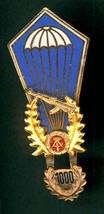 TYPE III, DDR, PARA WING, EAST GERMANY, WITH #1000 JUMP HANGER, B&amp;T 744 - $652.39 MXN