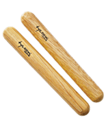 Tycoon Percussion 8 Inch Siam Wood Claves/New/TEMP OUT OF STOCK - $10.00