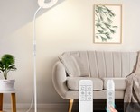 Led Floor Lamp Floor Lamp For Reading, Adjustable Standing Lamp With Rem... - $47.49