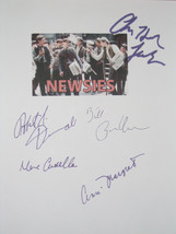 Newsies Signed Movie Film Screenplay Script X5 Christian Bale Robert Duvall Bill - £15.72 GBP