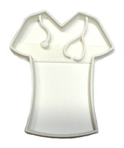 Nurse Scrubs Shirt Top Stethoscope Doctor Nursing Cookie Cutter USA PR2180 - £3.13 GBP