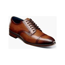 Stacy Adams William Cap Toe Oxford Leather Shoes Tan 25719-240 image 11
