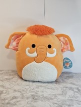 NWT Squishmallow WILBIE the Orange Woolly Mammoth 15 inch Orange Hair Kellytoy - £22.39 GBP