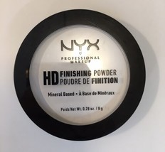 NYX HD Finishing Powder Mineral Based ~ HDFP01 Translucent ~ 0.28 oz Imp... - $7.50