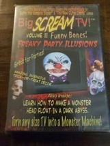 Big Scream TV Volume II 2 Funny Bones Halloween prop Party Ideas not atm... - £3.88 GBP