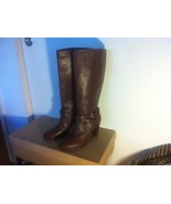 Tommy Hilfiger Veil Brown Leather Buckle Women Boots NEW Size US 10 EU 40.5 - $99.99
