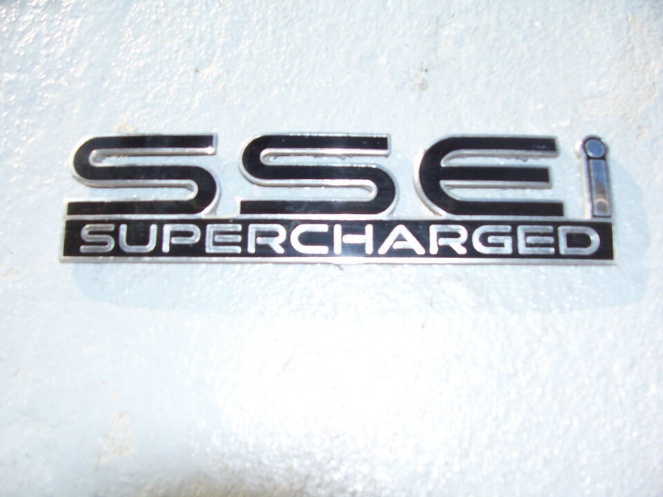 2001 PONTIAC BONNEVILLE SSE i SUPERCHARGED EMBLEM OEM USED GM PART 2000 ... - $49.45