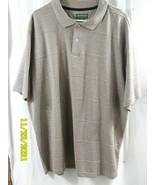 Men&#39;s David Taylor Collection Polo Shirt XL Short Sleeve Gray NWT - $284.21 MXN