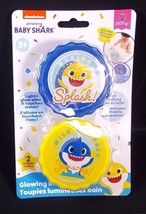Baby Shark Glowing Light Up Bath Spinners 2 pack NEW - £11.14 GBP
