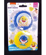 Baby Shark Glowing Light Up Bath Spinners 2 pack NEW - £10.96 GBP