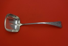 Engraved #1 by Wood & Hughes Sterling Silver Soup Ladle with Square Bowl 11 3/4" - $772.61 CAD