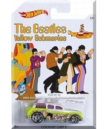 Hot Wheels - Cockney Cab II: The Beatles Yellow Submarine #2/6 (2016) *Walmart* - $3.50