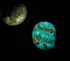 11.5 cwt Rare Vintage Red Mountain Nevada SW Turquoise Cabochon - £77.53 GBP