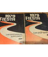 Manuale Di Riparazione OEM Del Servizio Officina 1979 FORD FIESTA + Supplemento - $24.98