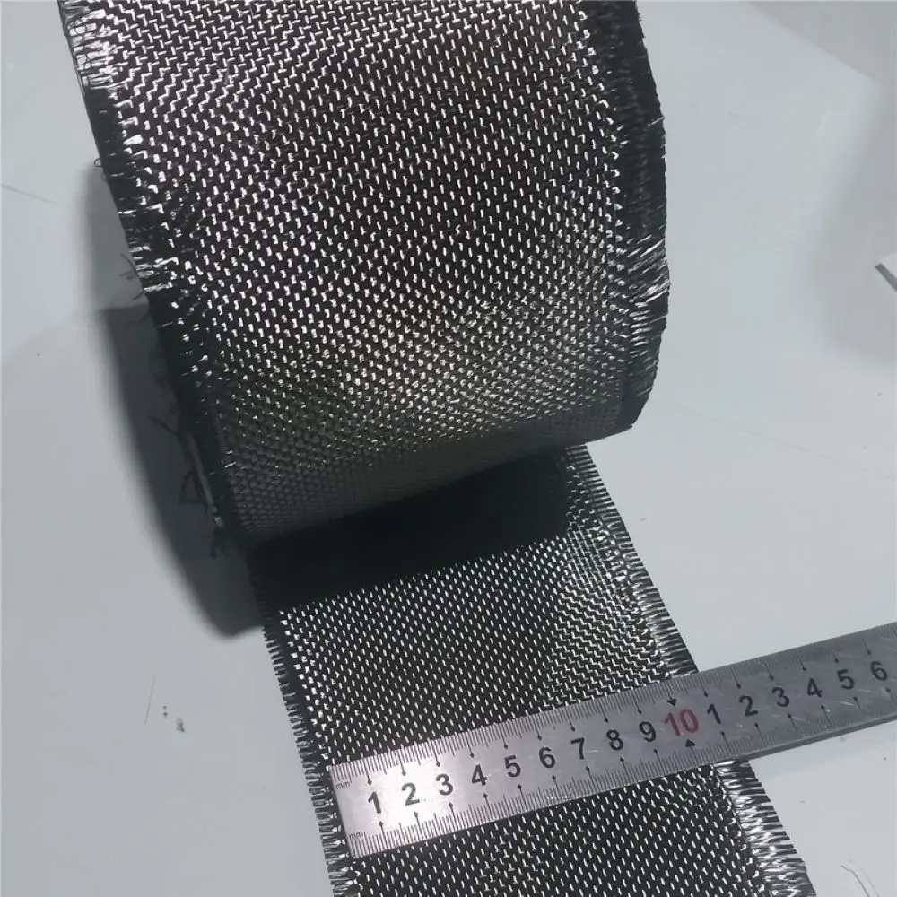 Real Carbon Fiber Cloth Bidirectional Woven Plain 3K 200gsm 2x2 10cm Width - £11.45 GBP+