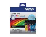 Brother LC4063PK 3 Pack of Standard Yield Cyan, Magenta and Yellow Ink C... - £67.56 GBP