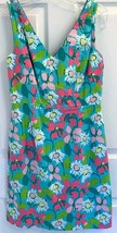 $148 LILLY PULITZER Sz 6 Blossom Lined Sleeveless Floral Dress in Printe... - £35.02 GBP