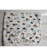 Vintage Carter&#39;s Teddy Bear Balloons Baby Towel Hooded 100% Cotton Made ... - $28.66