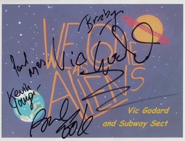 Vic Goddard Subway Sect Sex Pistols FULY  SIGNED Photo + COA 100% Genuine - $894.56 MXN