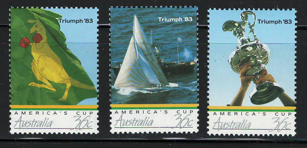 Primary image for AUSTRALIA 1986 VERY FINE MNH STAMPS SCOTT # 1001-1003
