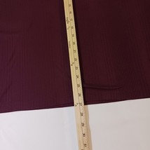 Claiborne Moisture Wicking V-Neck Men's Burgundy Long Sleeve Shirt Size XL  image 12